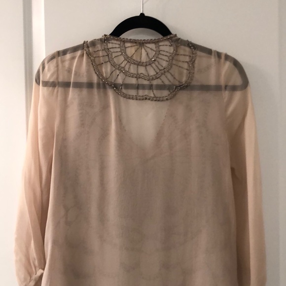 Anna Sui Embellished silk-chiffon blouse - Picture 5 of 7